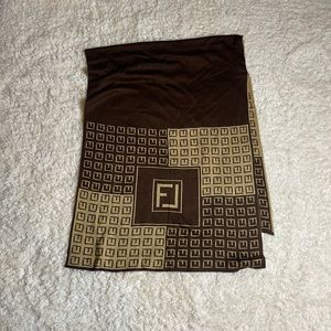 Large LF brown and tan shawl